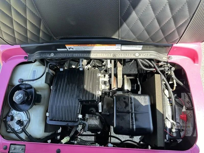Pink 2021 Yamaha Drive2 EFI Quietech Gas for Sale - Image 9
