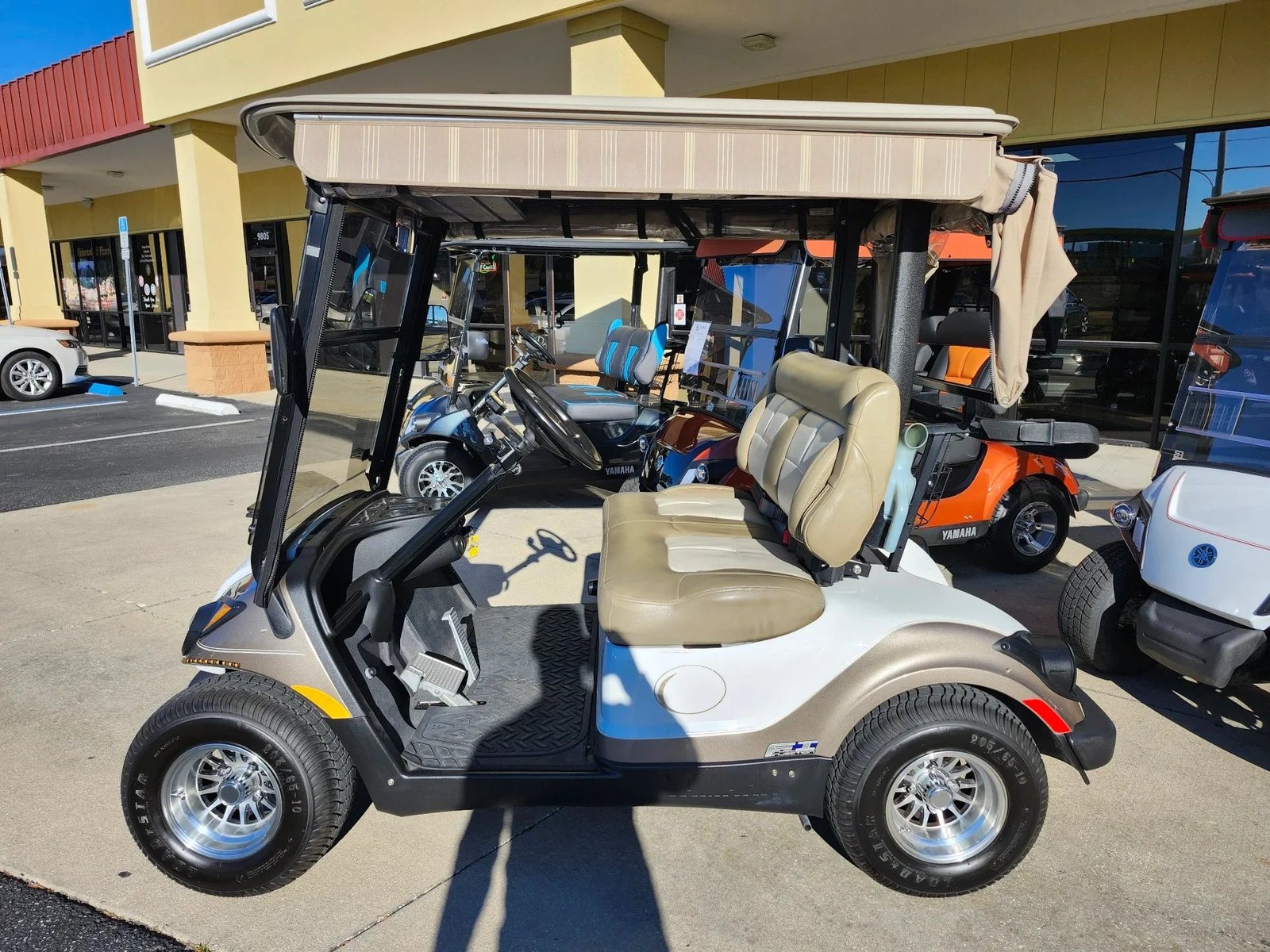2016 Yamaha Drive PTV Gas Golf Cart for Sale - Image 3