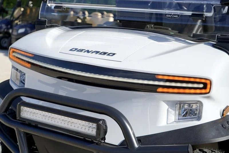 White 2025 Denago EV Nomad XL Golf Cart for Sale - Image 9