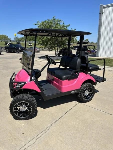 Pink 2021 Yamaha Drive2 EFI Quietech Gas for Sale - Image 2