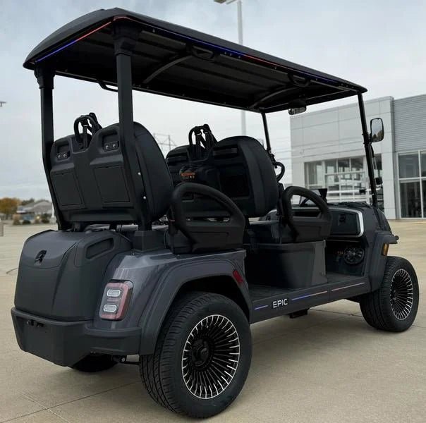 Blue 2025 Epic E40FX Golf Cart for Sale - Image 6