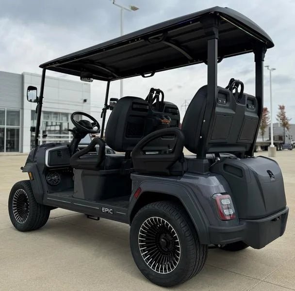 Blue 2025 Epic E40FX Golf Cart for Sale - Image 7