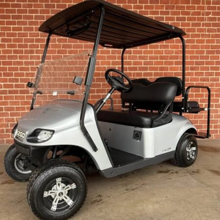 2022 E-Z-GO Valor 48V Golf Cart (Silver)