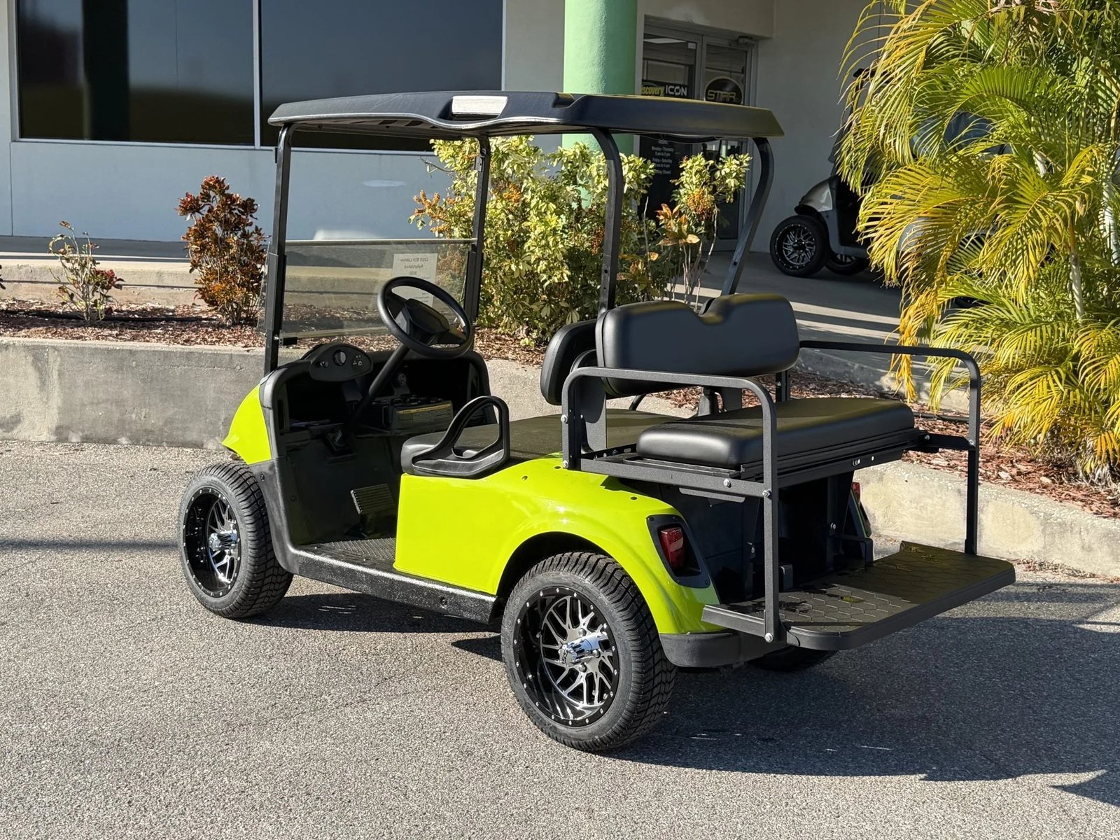 2020 E-Z-GO RXV Elite Lithium Golf Cart for Sale (Lime Green) - Image 2