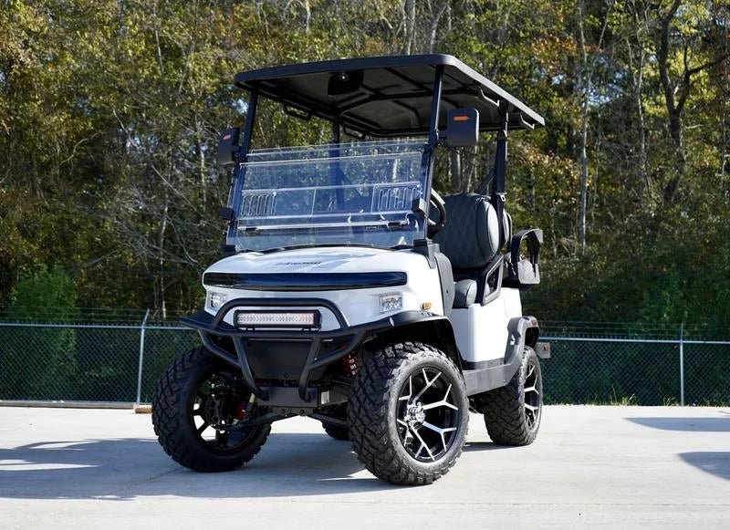 White 2025 Denago EV Nomad XL Golf Cart for Sale