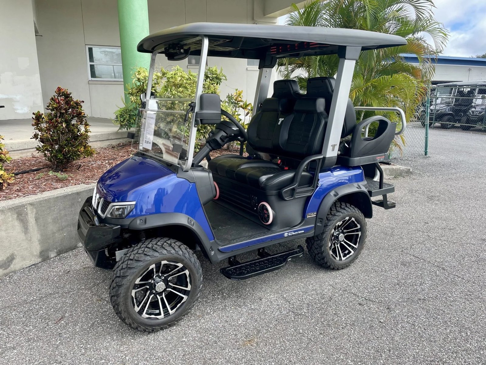 2026 Explorer 2+2 Tara Golf Cart for Sale (Electric Blue)