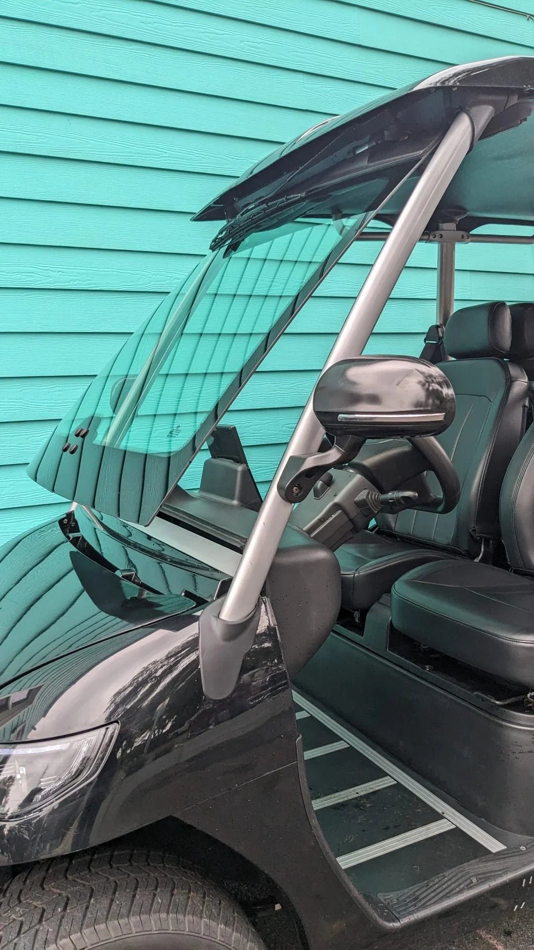 2022 Evolution D3 Lithium-Ion Black Golf Cart for Sale - Image 6