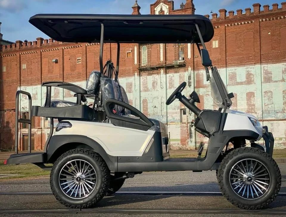 2023 Atlas Lifted 4 passenger Golf Cart for Sale - Image 3