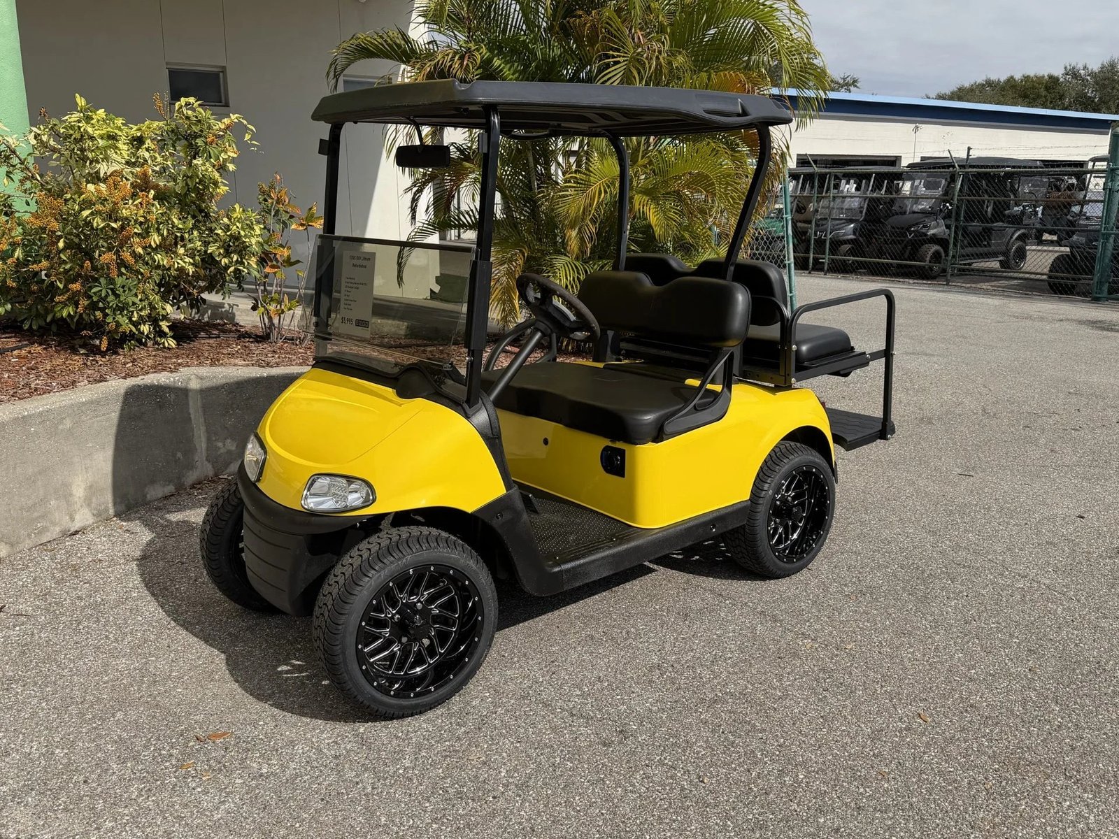 2020 Lithium E-Z-GO RXV Elite Golf Cart for Sale (Yellow)