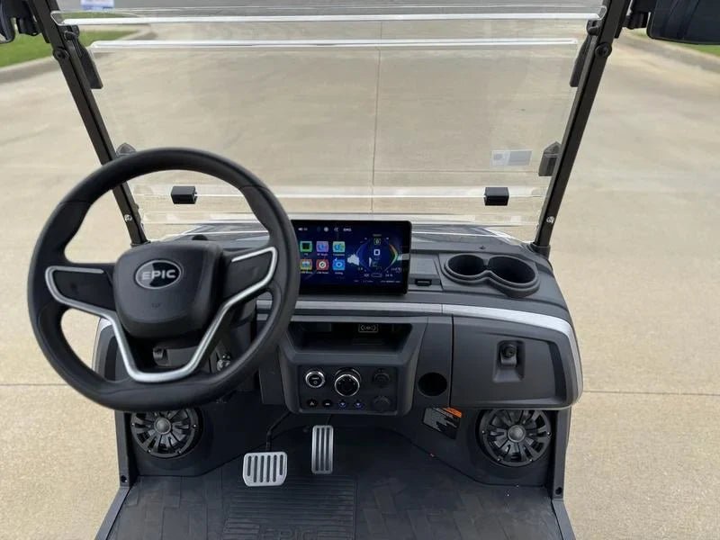 Blue 2025 Epic E40FX Golf Cart for Sale - Image 10