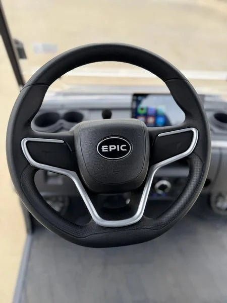 Blue 2025 Epic E40FX Golf Cart for Sale - Image 11
