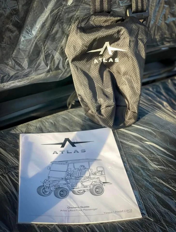 2023 Atlas Lifted 4 passenger Golf Cart for Sale - Image 10