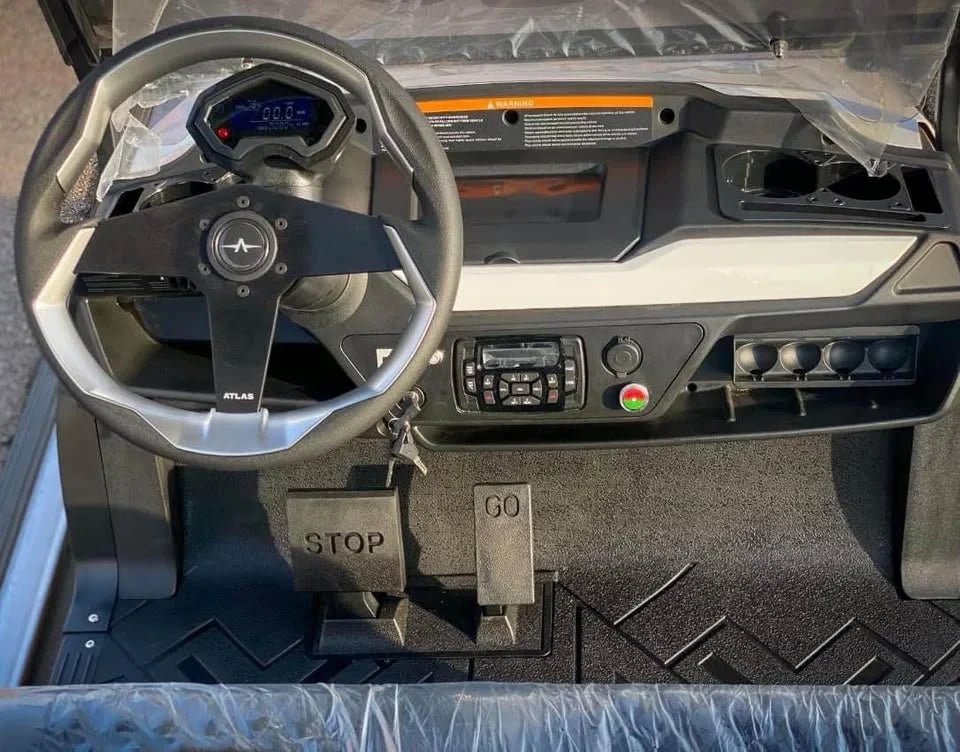 2023 Atlas Lifted 4 passenger Golf Cart for Sale - Image 8