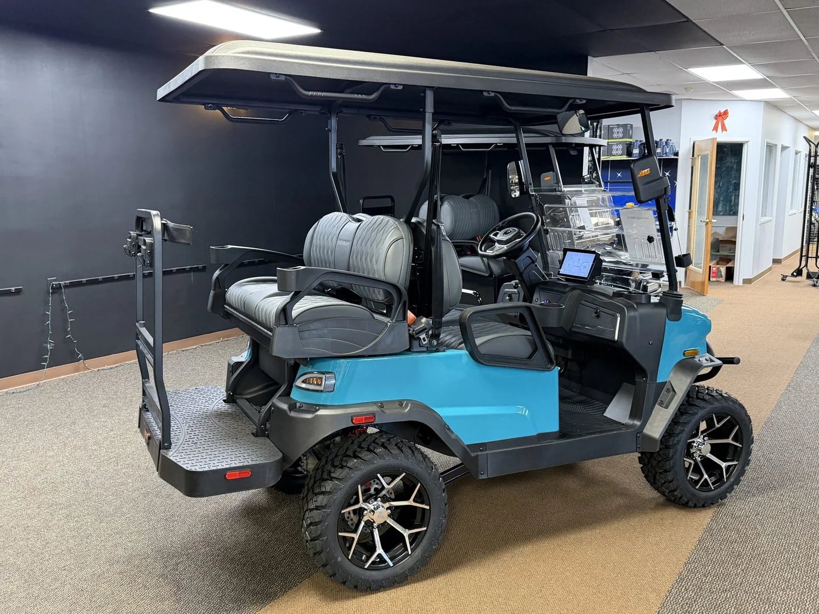 2026 Denago Nomad XL Golf Cart for Sale (Sky Blue) - Image 2