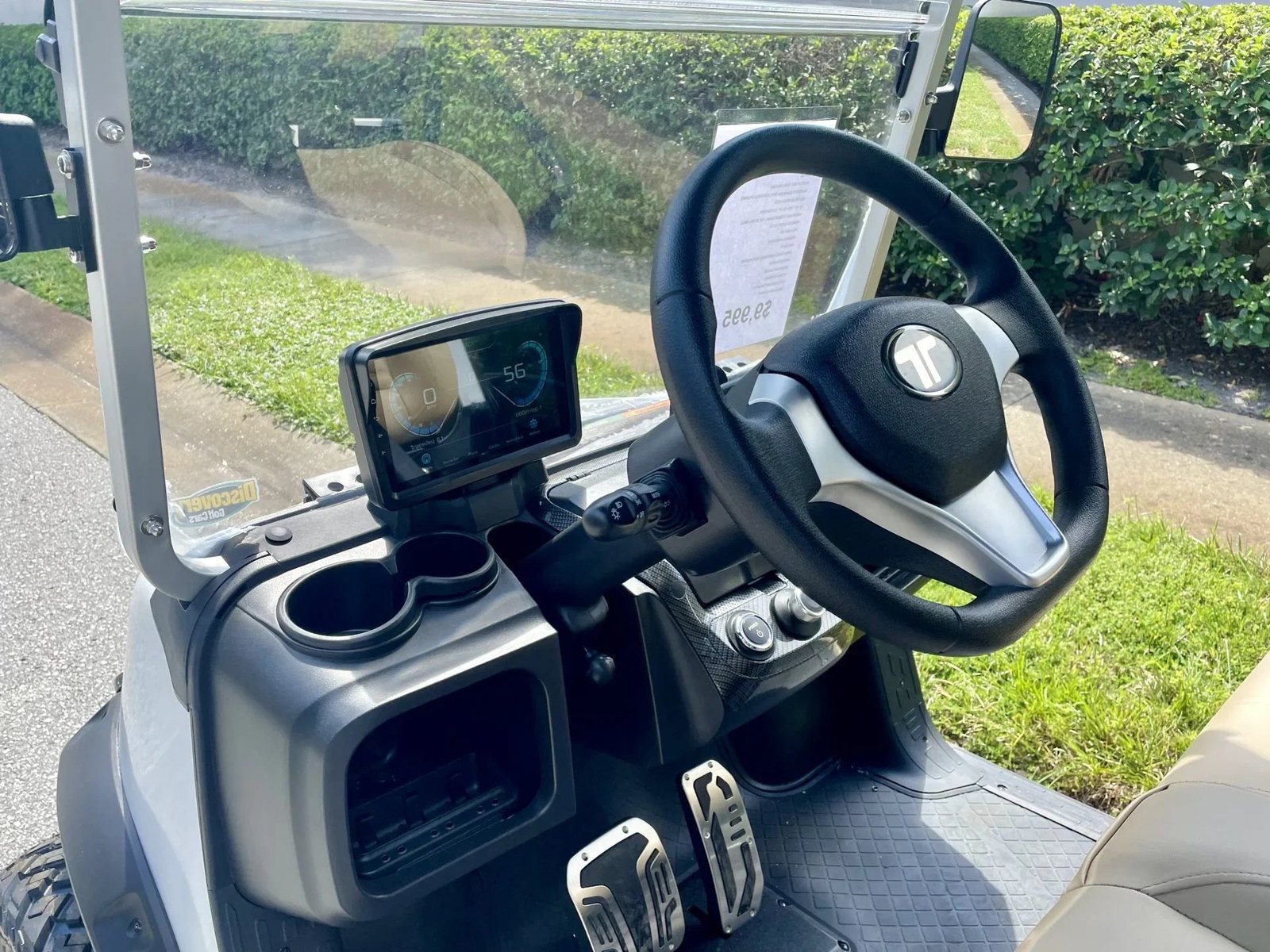 2026 Explorer 2+2 Tara Golf Cart for Sale (Electric Blue) - Image 3
