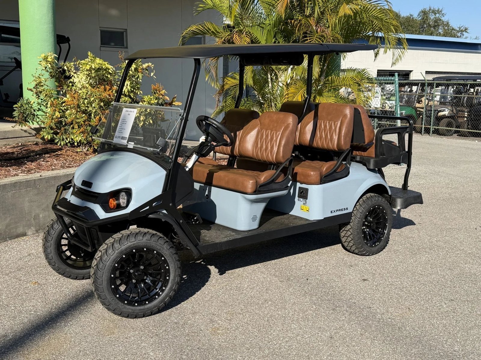 2026 Elite Lithium E-Z-GO L6 Technology Package Golf Cart for Sale