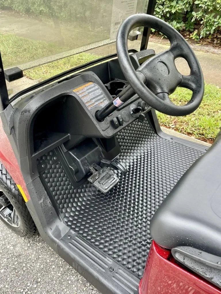 2026 E-Z-GO Freedom RXV ELiTE Lithium Inferno Red Golf Cart for Sale - Image 2